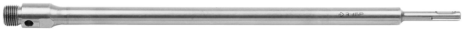 ЗУБР L-450 мм, SDS-Plus, М22, коническая фиксация, державка для коронок по бетону 29187-450 Профессионал