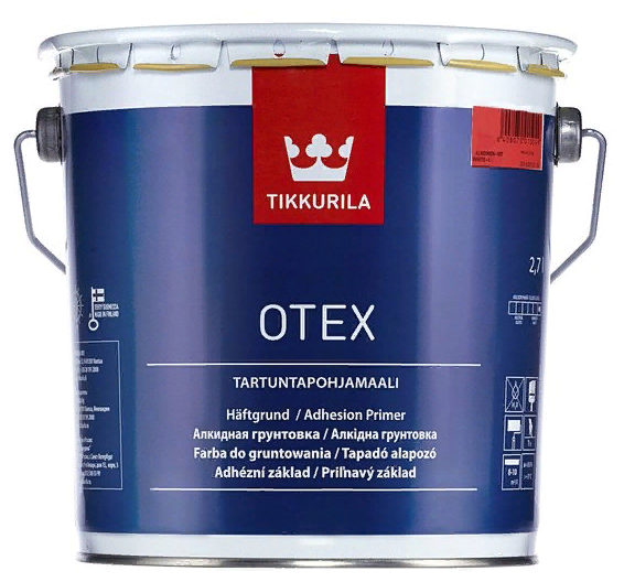 Грунтовка Tikkurila Otex алкидная база C, 2.7 л, бесцветный