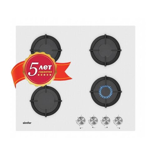 Встраиваемая газовая варочная панель Simfer H60N40W416 2234000₽