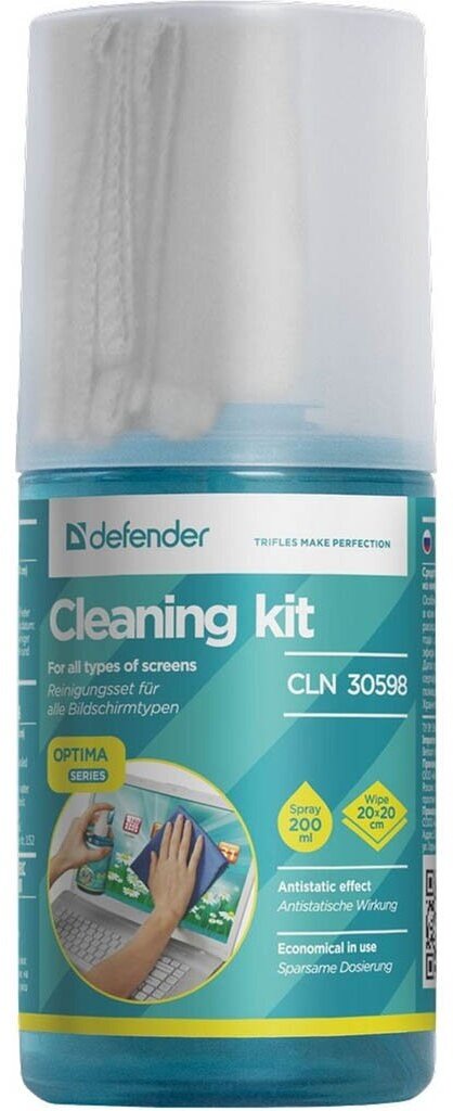 Очиститель спрей Defender CLN 30598 200ml + салфетка