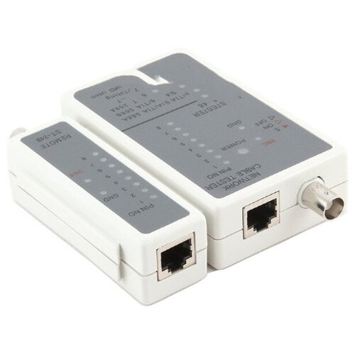 Тестер Gembird Cablexpert NCT-1 тестер cablexpert nct 1 для rj 45 rg 58 lan