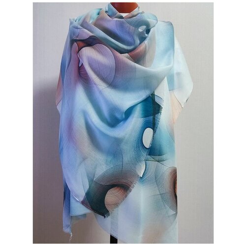 Палантин FAMUYI, 180х90 см, мультиколор