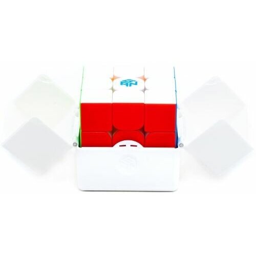 Скоростной Магнитный Кубик Рубика Gan 11 M Pro 3x3x3 Цветной пластик / Развивающая игра / Головоломка для подарка