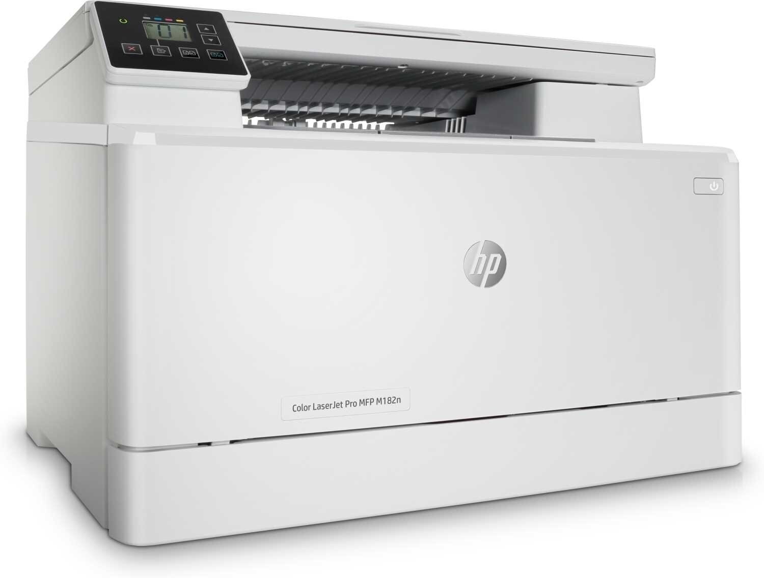 МФУ лазерный HP Color LaserJet Pro MFP M182n, A4, цветной, лазерный, белый [7kw54a] - фото №13