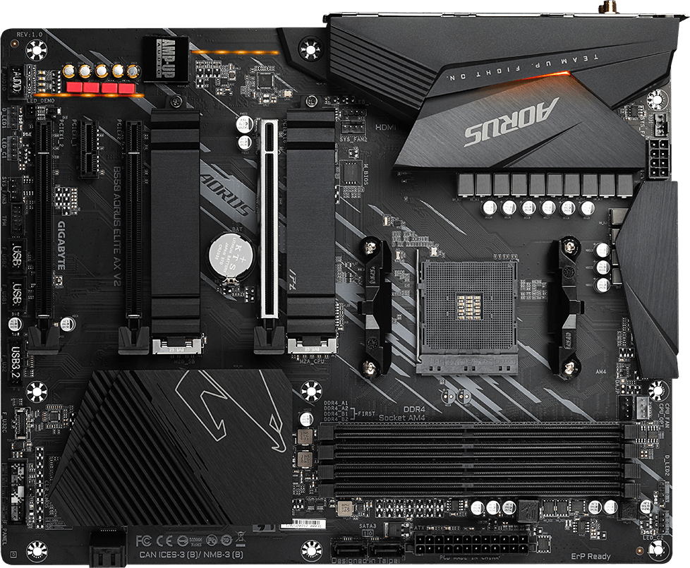 Материнская плата GIGABYTE B650M AORUS ELITE AX (rev 1x)