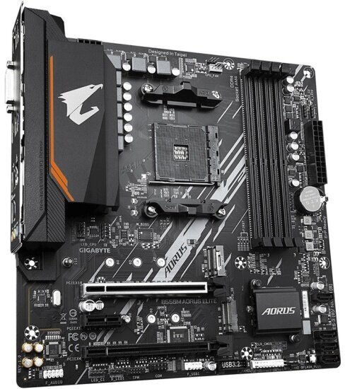 Материнская плата Gigabyte B550M AORUS ELITE (AM4, mATX)