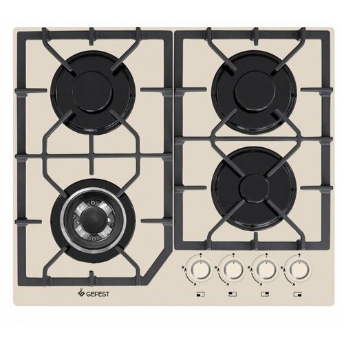 Газовая варочная панель GEFEST ПВГ 2232-01 В81 кремовый 2216000₽