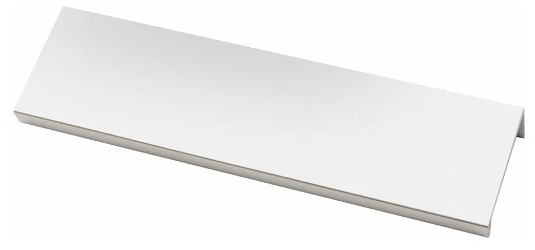 GTV Ручка мебельная алюминиевая HEXI 96мм/150мм, белый матовый - фотография № 1