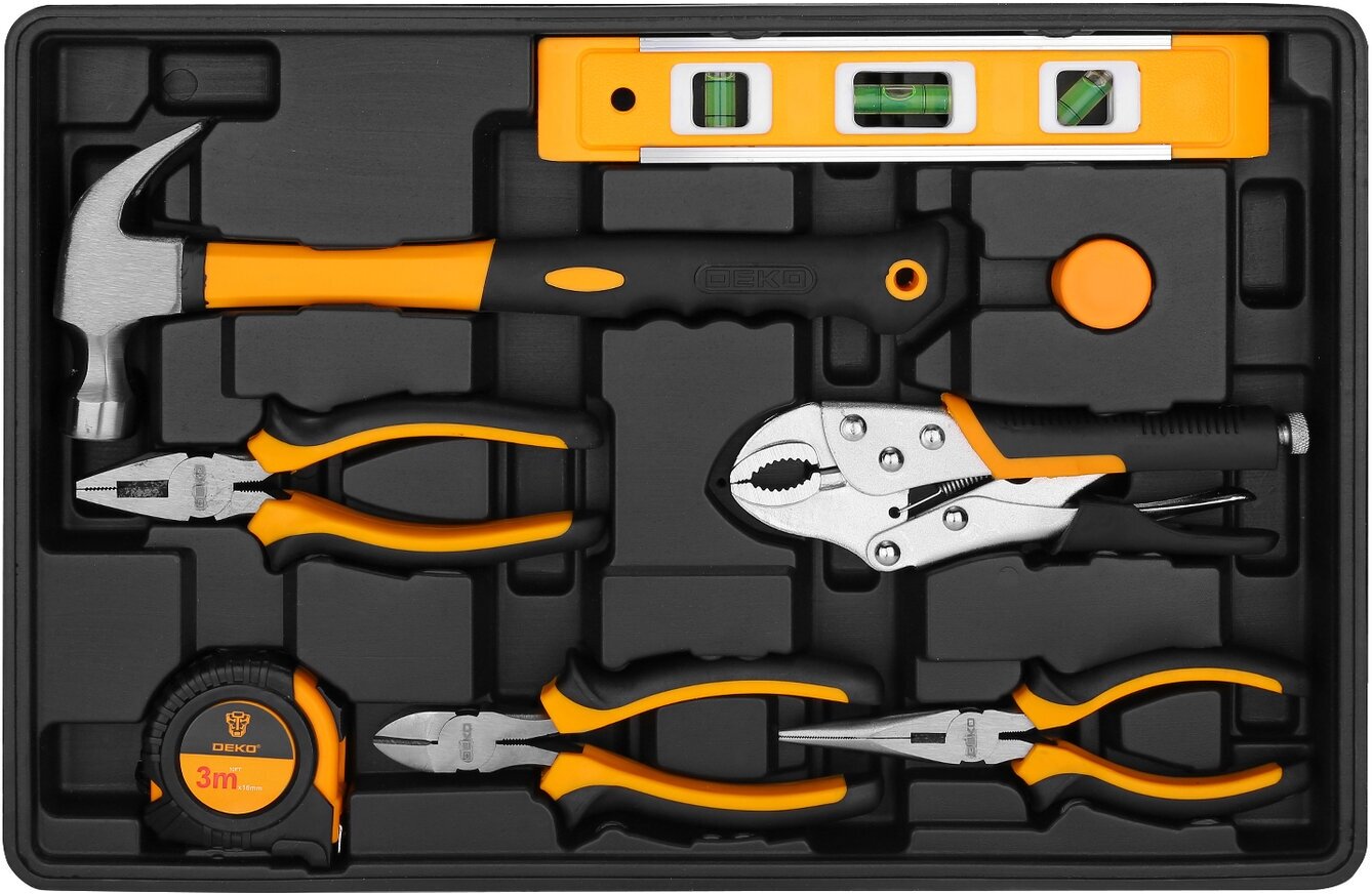 Профессиональный набор инструмента для дома и авто в чемодане DEKO DKMT95 Premium (95 предметов)