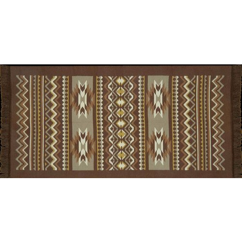 Коврик Ctim Килим 80х150 см акрил цвет коричневый 1914 D