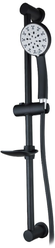Душевая стойка Trigor для ванны с мыльницей и шлангом, черный цвет, высота 75,5 см
