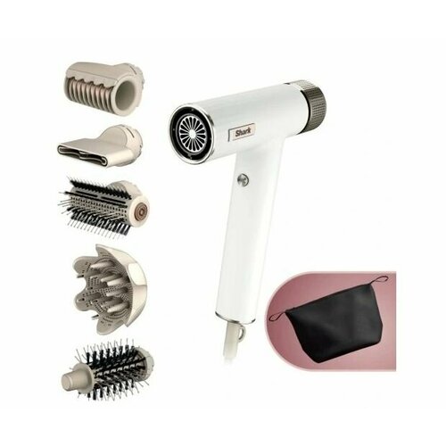 Фен для волос Shark HD352EU SpeedStyle 5 в 1 1700 Вт белый 5779600₽