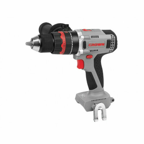 Дрель-шуруповерт аккум ударная бесщеточ 20V CROWN CT21093HMX без акк и з у металл БЗП13 коробка 11790₽