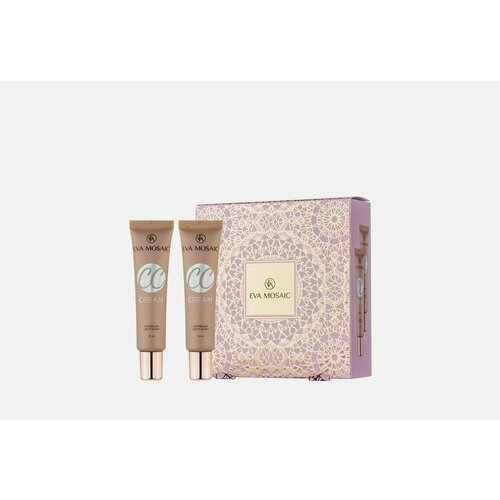 Набор для лица (Тональный CC крем SPF 15, 2x20 мл, 01 Фарфор)