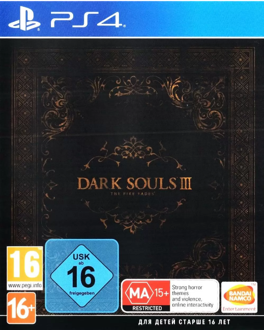 Dark Souls 3 (III) The Fire Fades Edition Русская Версия (PS4) (Bundle Copy)