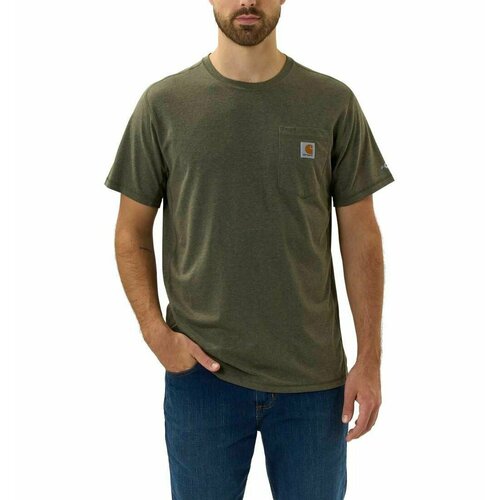 Футболка Carhartt Workwear Heavyweight K87 Pocket Basil