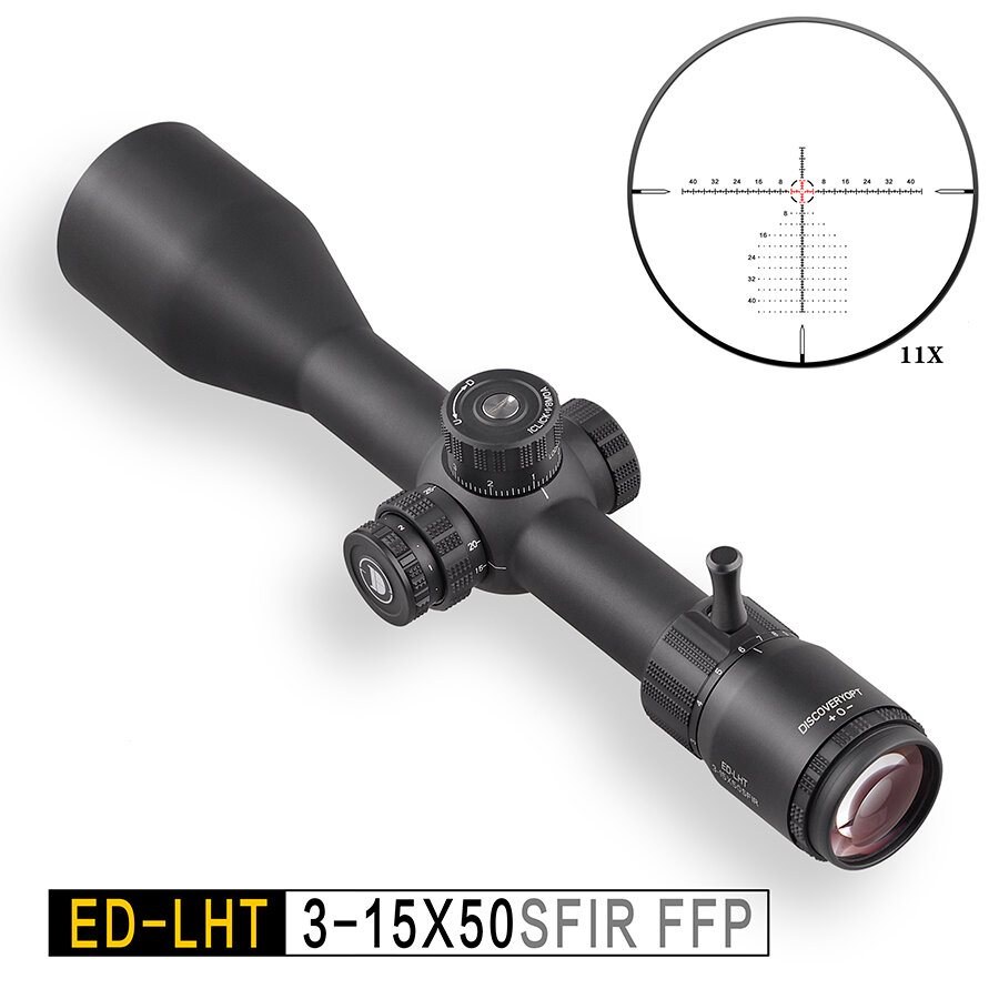 Оптический прицел DISCOVERY ED-LHT 3-15X50SFIR FFP