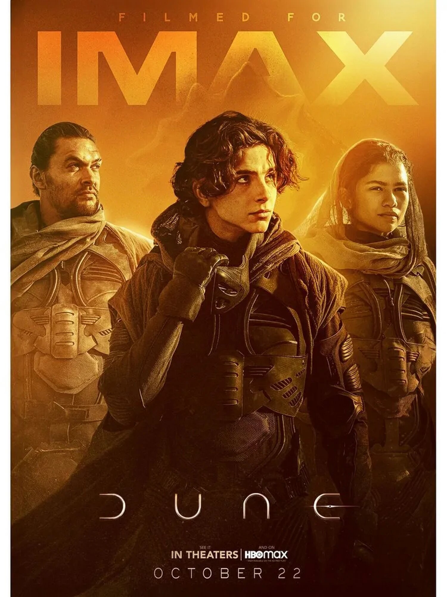 Плакат постер Дюна. Dune на бумаге размер 21х30см