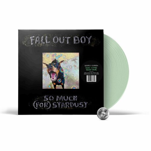 fall out boy виниловая пластинка fall out boy mania Fall Out Boy - So Much (For) Stardust (coloured) (LP) 2023 Coke Bottle Green, Gatefold, Limited Виниловая пластинка