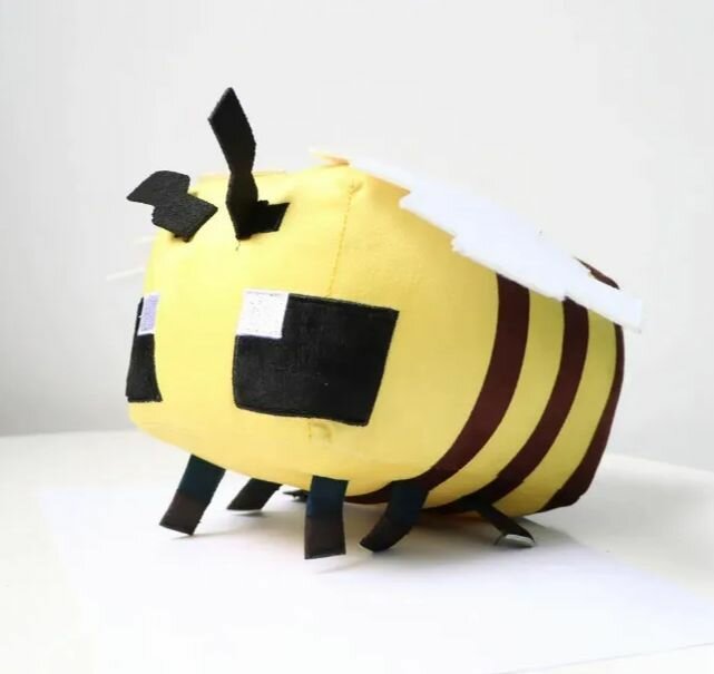 Мягкая игрушка Пчелка майнкрафт маленькая