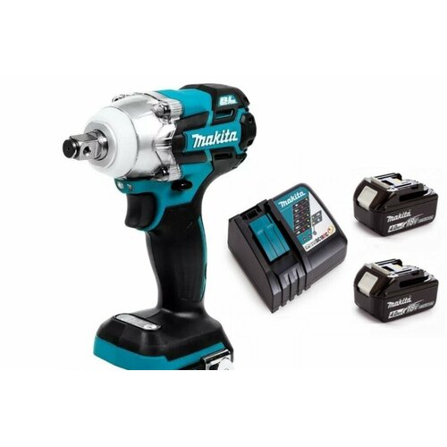 Аккумуляторный ударный гайковерт Makita DTW285RM2 18V Li-Ion 2х4Ач зу 4427900₽