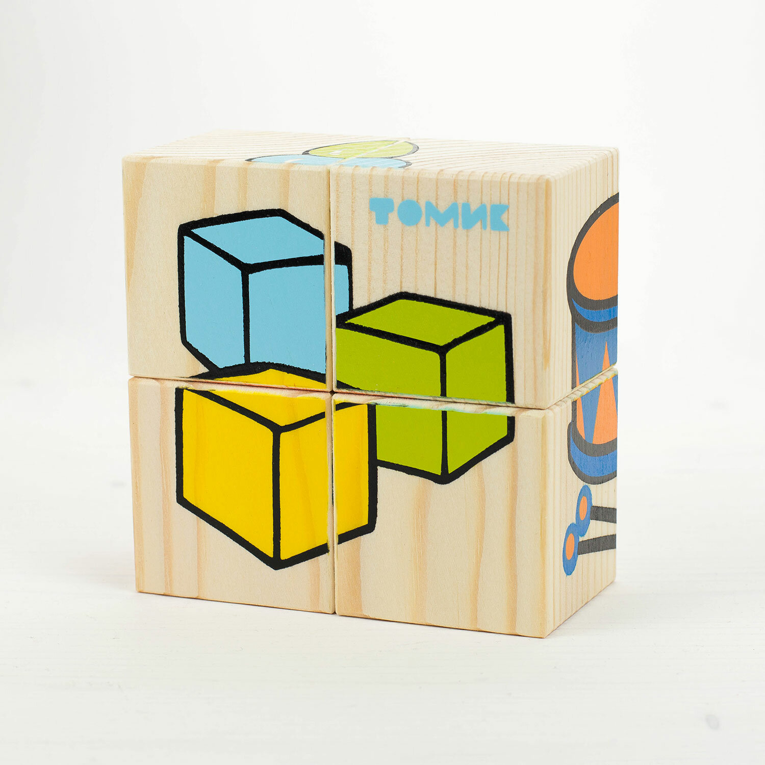 Кубики Томик Игрушки (4 штуки) - фото №8