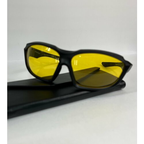 Солнцезащитные очки Fedrov 820019, черный, желтый