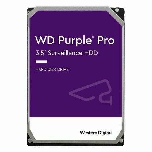 Жесткий диск WD Purple Pro WD142PURP, 14ТБ, HDD, SATA III, 3.5