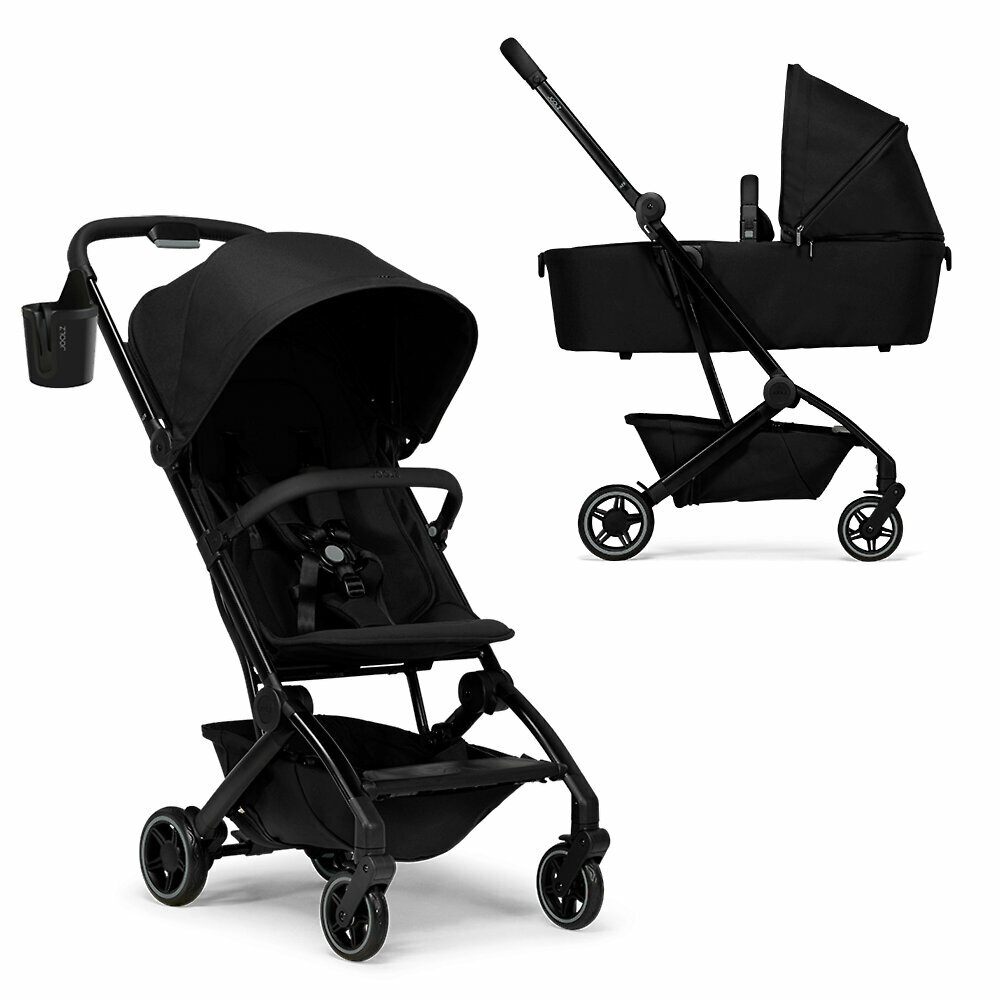 Коляска 2в1 Joolz Aer Plus, цвет Space Black SE (Чёрный), артикул производителя 310484 / 310215
