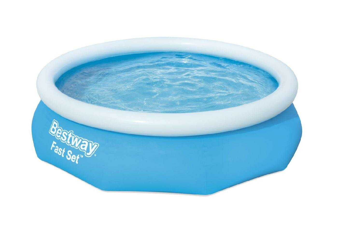 Бассейн с надувным бортом Bestway Fast Set размер 305х76 см 57266