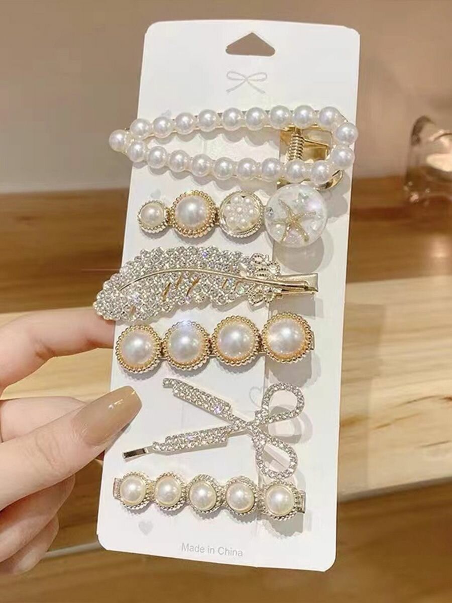 ZILAYA GLAM Комплект заколок для волос 6 шт