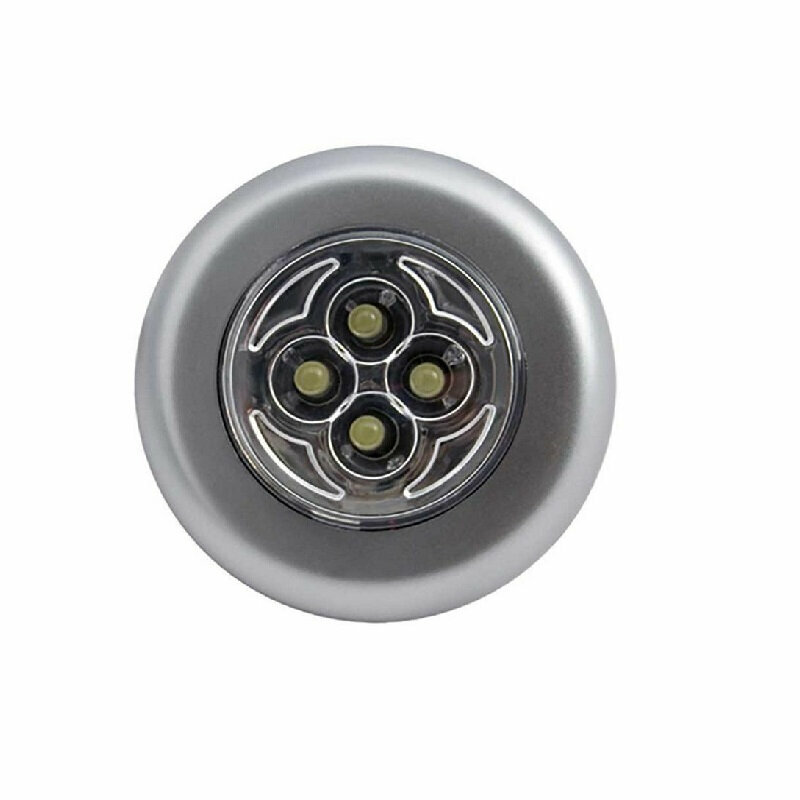 Светильник пушлайт старт 3хААА 4Led