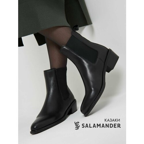 фото Ботильоны salamander, размер 38, черный