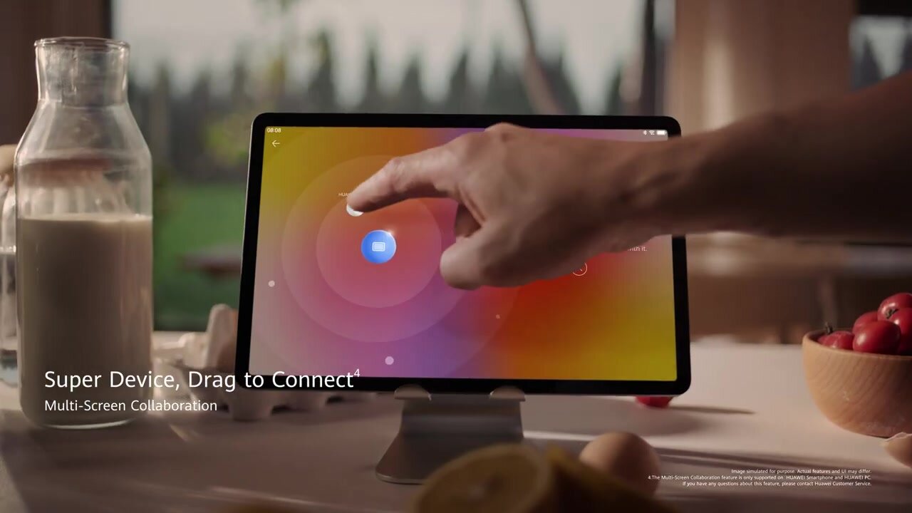 Планшет HUAWEI MatePad SE11 8+128 Wi-Fi+Стилус, (AGS6-W09), Кристальный Синий, (53014BAB) — фото 1