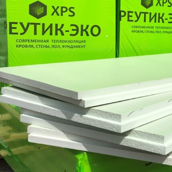 Утеплитель XPS эппс Реутик Эко 50мм 7 плит 4.9м2 аналог Пеноплекс, Техноплекс