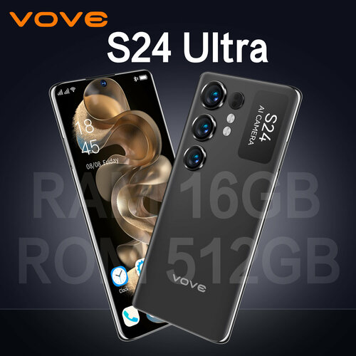 Игровой смартфон S24 pro max 16512GB2SIM русский язык 90 Гц 10386₽