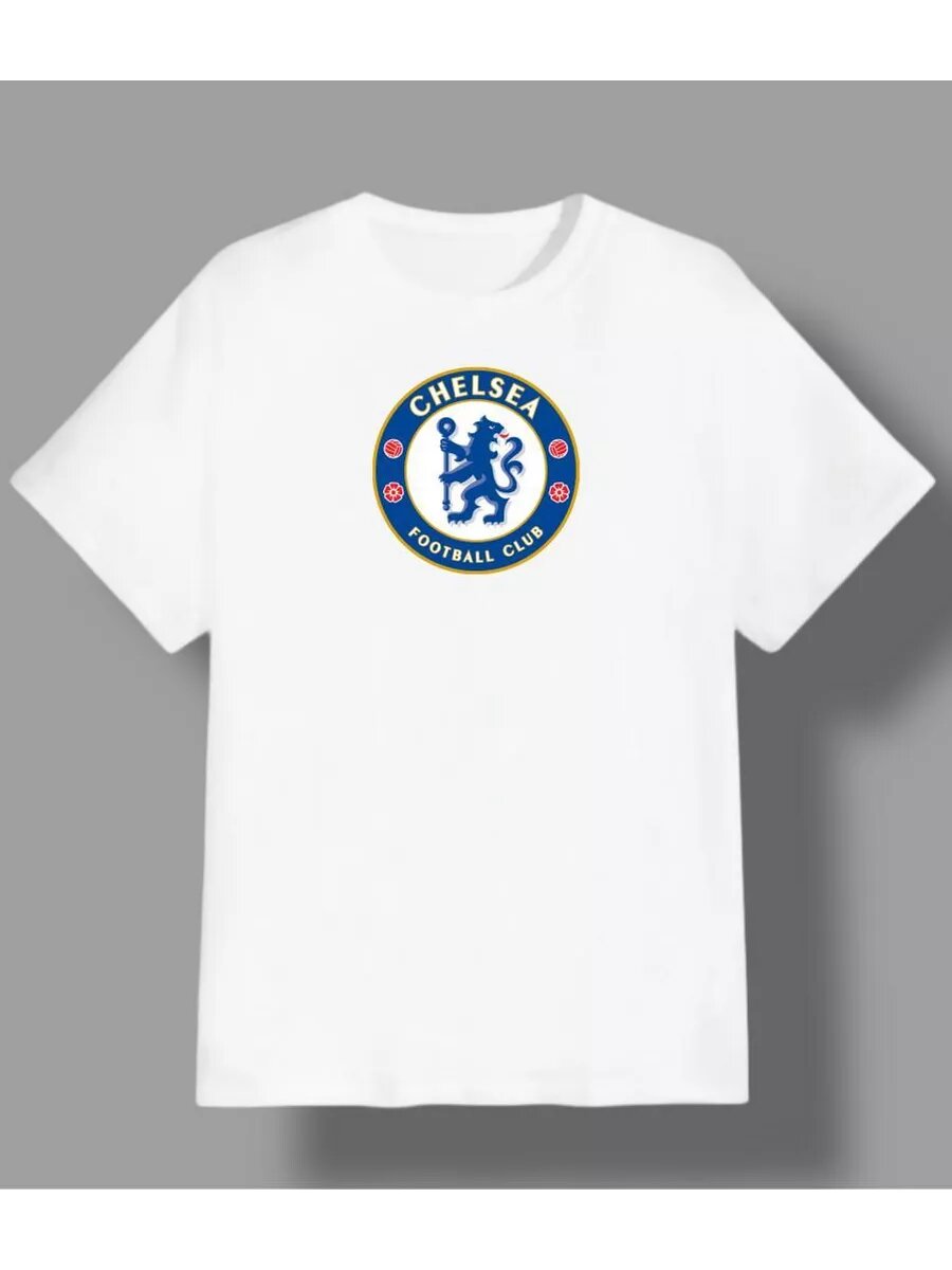 Футболка Zerosell Chelsea команда футбол, размер 4XS, белый