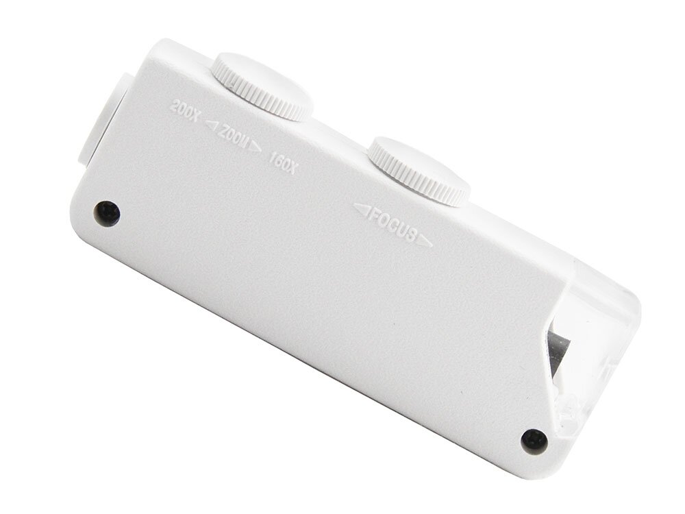 Микроскоп карманный Veber 160x-200х LED - фото №4