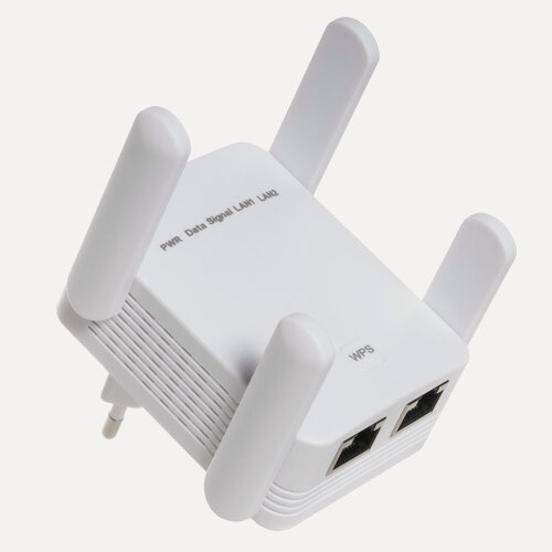 Изображение товара Усилитель сигнала Wi-Fi (2.4 и 5 ГГц) / Репитер Wi-Fi . Точка доступа ретранслятор . двухдиапазонное устройство для дома и офиса