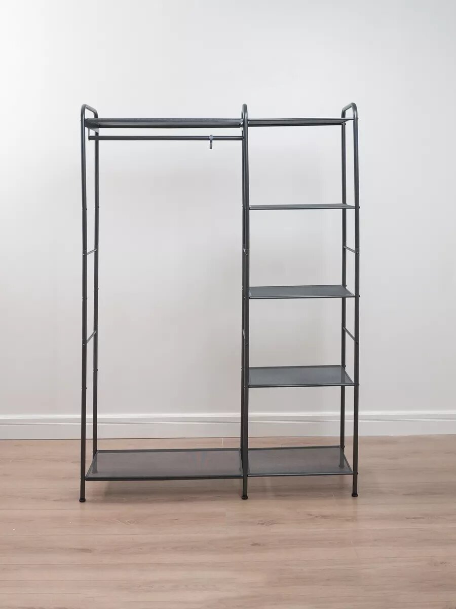 Напольная гардеробная система хранения с вешалкой — фото 1