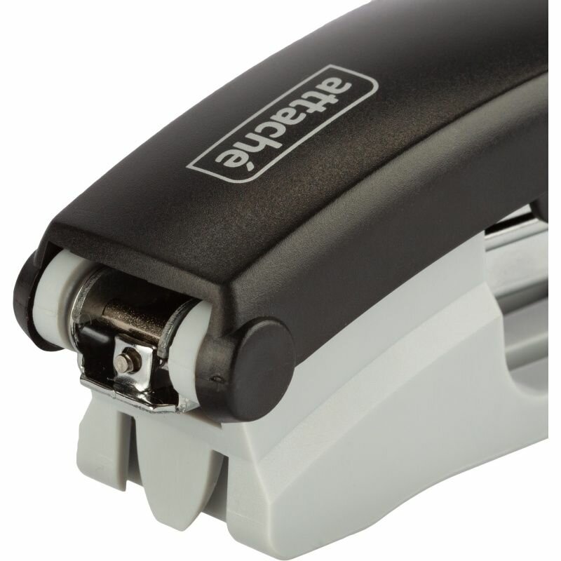 Степлер Attache Effect скобы № 24/6-26/6, до 25 листов, пластик, черный — фото 1