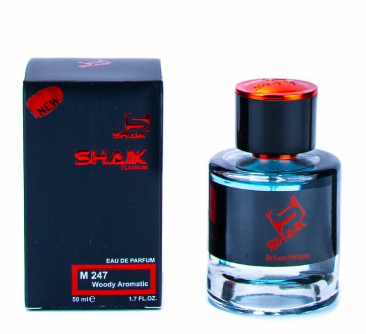 SHAIK PLATINUM M 247 Woody Aromatic Парфюмерная вода 100мл Мужская