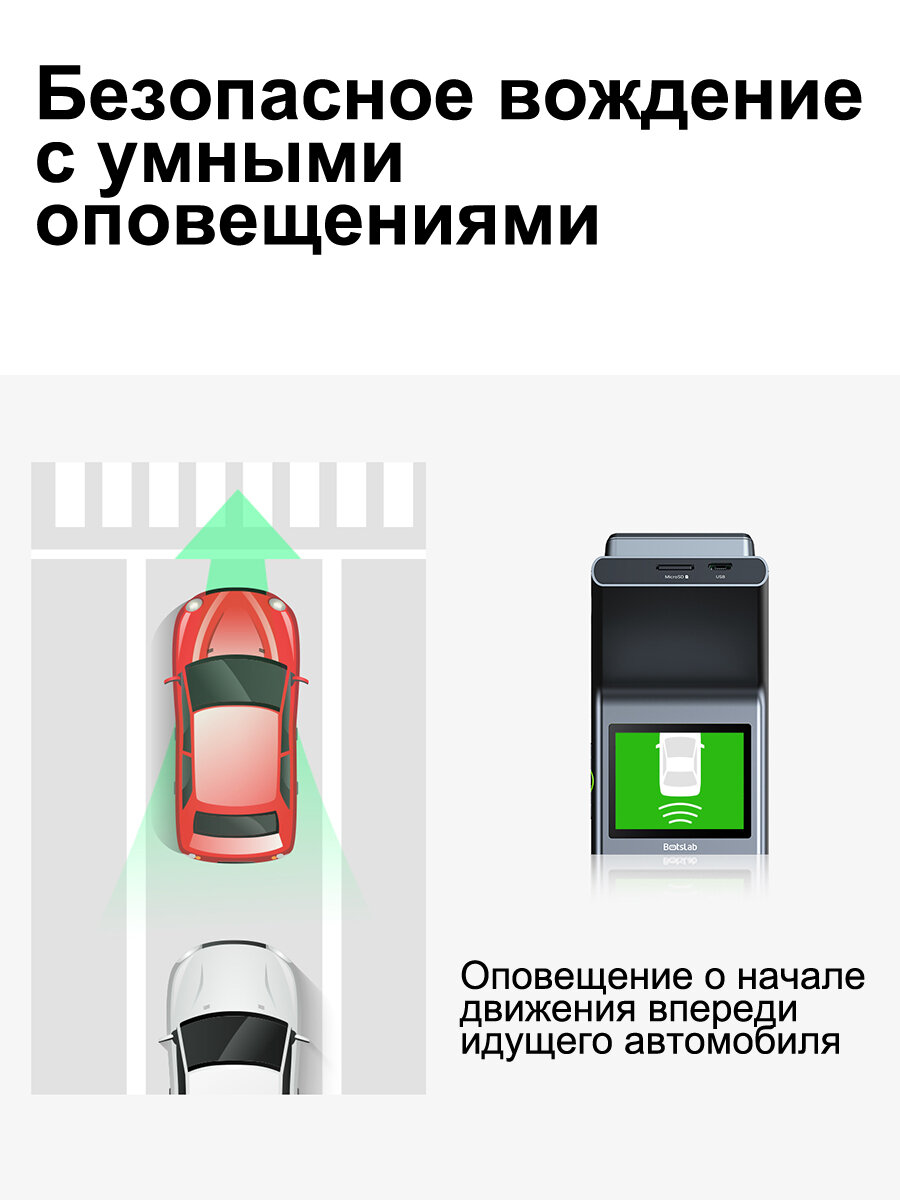 Изображение Видеорегистратор 360-Botslab G300H Pro 360° | Full HD | Ночное видение | GPS | Парковочный режим
