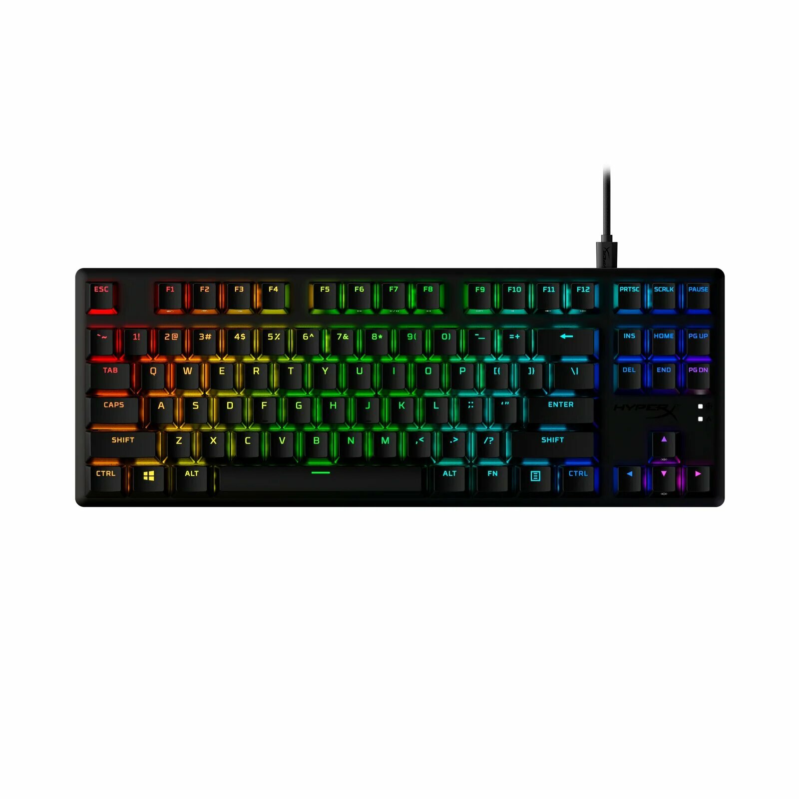 Игровая клавиатура от бренда HyperX Alloy Origins Core PBT HX Red