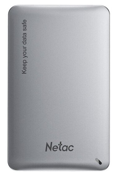 Внешний корпус для HDD 2.5" Netac WH12, алюминий, черно- серебристый, USB 3.0