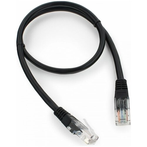 Разъем Cablexpert PP12-0.5M, площадь сечения 0.13 кв. мм, длина 0.5 м, 1 шт., черный