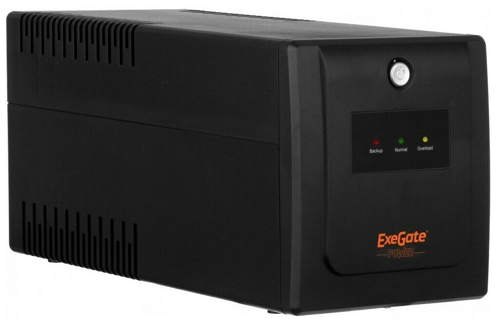 Источник бесперебойного питания Exegate EP285596RUS 650VA/360W, LED, AVR, 4*IEC-C13, RJ45/11, USB, black - фото №10