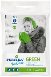 Противогололедный реагент Fertika IceСare Green 5 кг