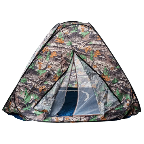 Палатка кемпинговая четырехместная LANYU LY-1623 милитари /Палатка / Туристическая / Для туризма