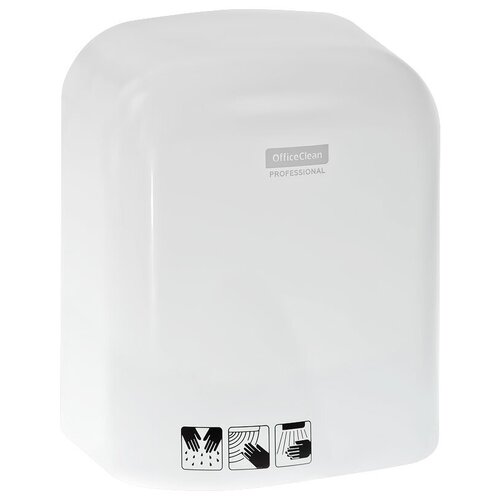 Электросушитель для рук OfficeClean Professional 1650Вт сенсорный белый ABS-пластик 4804₽
